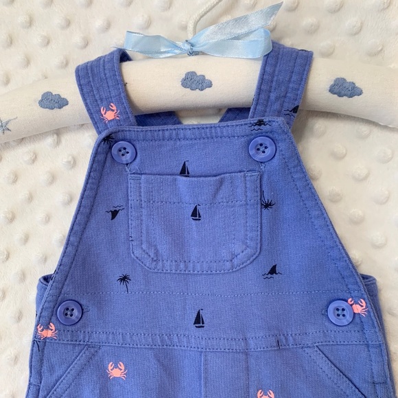 🐳⚓️🦀2pack Rompers, Navy Ocean theme, 3-6M - Picture 10 of 16